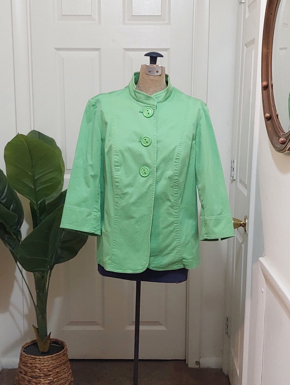 Coldwater Creek Light Green Women's Blazer